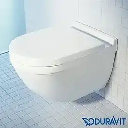 Duravit - Duravit Starck 3 Rimless Kanalsız Asma Klozet