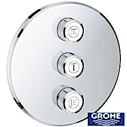 Grohe - Grohe SmartControl Akış Kontrollü Ankastre Yönlendirici (3 Yollu, Sıva Üstü Grubu)
