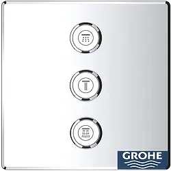 Grohe - Grohe SmartControl Akış Kontrollü Ankastre Yönlendirici (3 Yollu, Sıva Üstü Grubu)