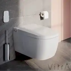 Vitra - Vitra Metropole V-Care Akıllı Rim-ex Asma Klozet, Comfort, VitraClean, Yeni Seri
