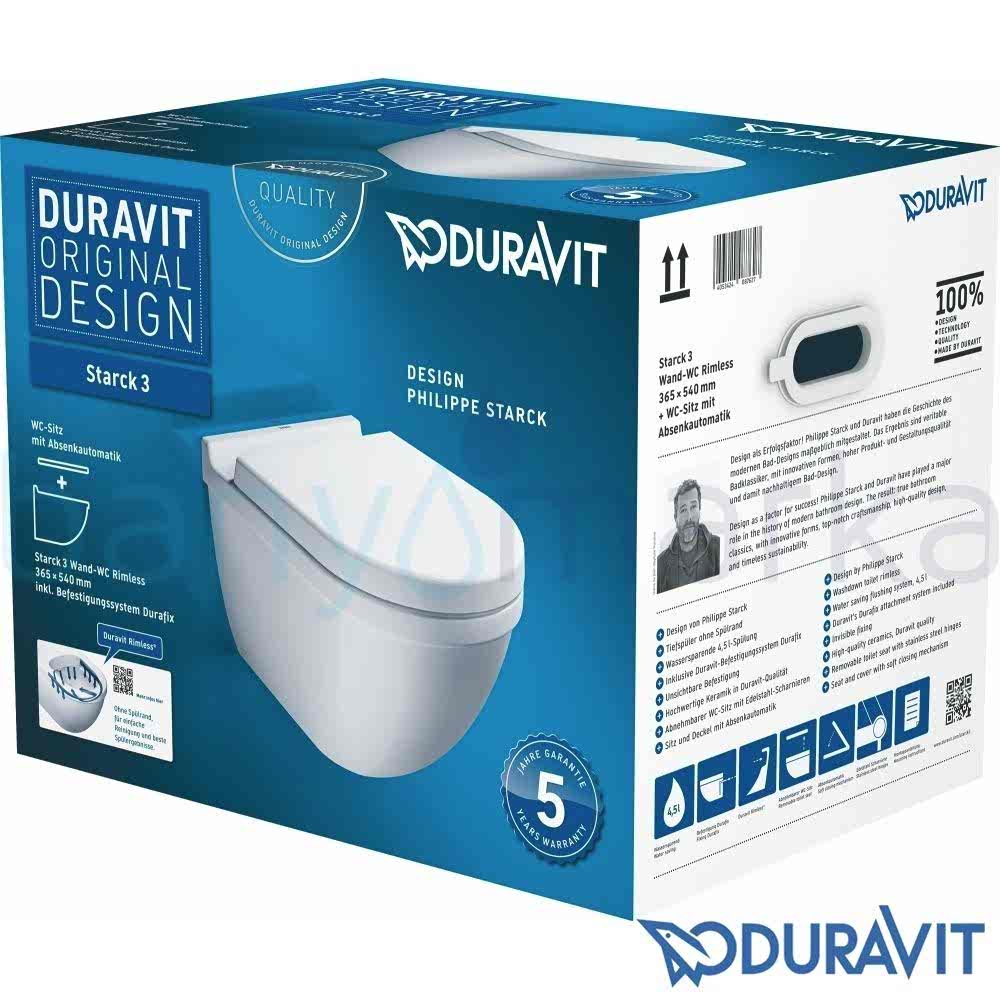 Duravit Starck 3 Asma Klozet Kombini (1)